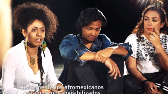 Foto tomada del video de @RacismoMX