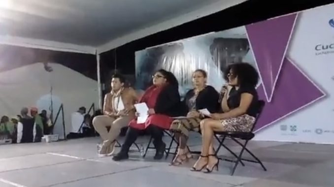 Parte de la comunidad negra en México se reunió en la alcaldia Coyoacán, en la Ciudad de México. Foto: Especial