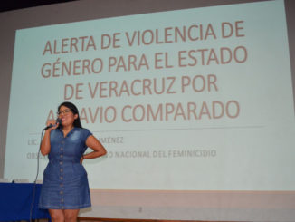 La activista y abogada Miriam Pascual se ha convertido en un referente en la lucha de las mujeres en Oaxaca. Foto: Universidad Veracruzana