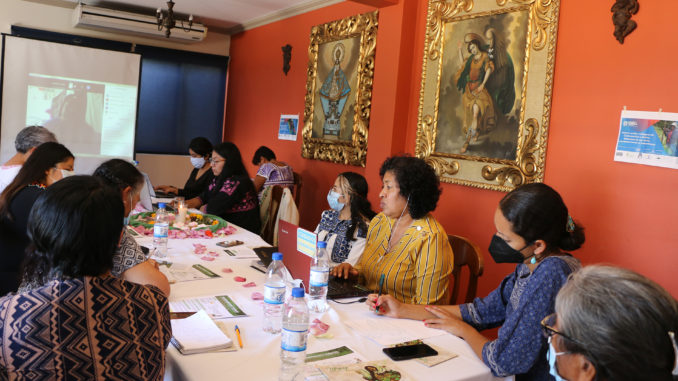 Conversatorio sobre “Mujeres rurales e indígenas de Centroamérica y México, defensoras de sus tierras y territorios frente al extractivismo”.